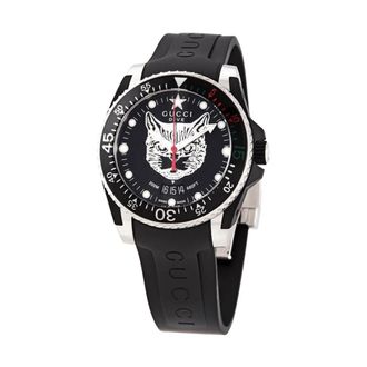 Gucci Duikhorloge - Heren - Horloges - Zwart - ONE Size - Accessoires