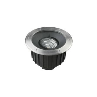 Netlighting Gea Outdoor LED Ground Light Dimmable 30cm 4075lm 4000K IP67 in Grey