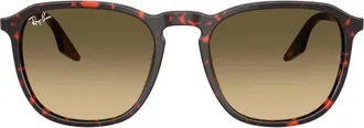 Ray-Ban Brown Gradient Square Unisex Sunglasses RB2203 14290A 52