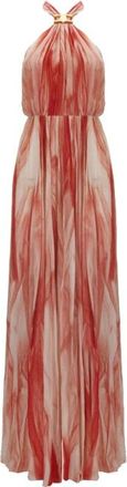 Elisabetta Franchi Maxi Jurken - Dames - Avondkleed - Veelkleurig - S - Kleedjes