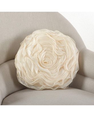 Saro Lifestyle Rose Pillow