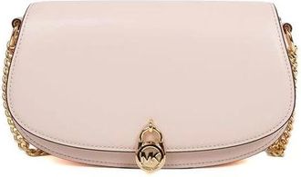 Michael Kors Tassen, Dames, Roze, ONE Size, Leer, Mila Medium East-West Sling Messenger