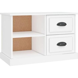 vidaXL Vidaxl - tv Cabinet White 73x35.5x47.5 cm Engineered Wood