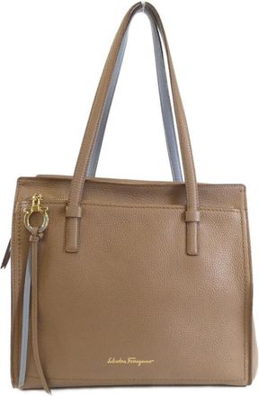 Ferragamo Leather Handbag (Pre-Owned)