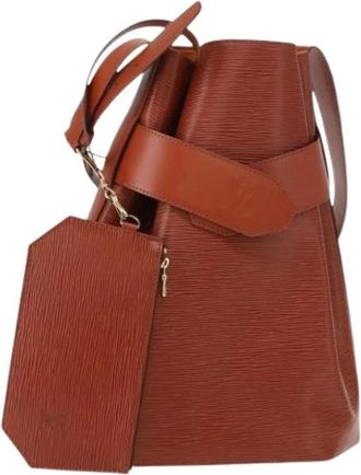 Louis Vuitton Pre-owned Bucket Bags, female, Brown, Size: ONE SIZE Pre-owned Vintage Bucket Bag