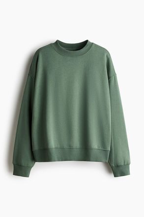 H&M Oversized Sweatshirt - Green