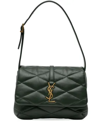 ショルダーバッグ・ポシェット Saint Laurent Shoulder Bags Women Leather Green/Moss P01040426.jpg
