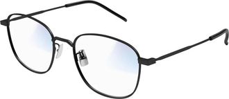 Saint Laurent Zwarte Fotocromatische Zonnebril SL 492/K SUN - unisex - Brillen - Zwart - 53 MM - Accessoires