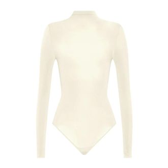 Wolford Buenos Aires String Body - Dames - Tops - Beige - Maat: L Katoen