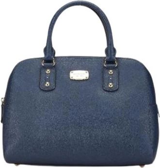 Michael Kors Pre-owned Handbags, female, Blue, Size: ONE SIZE Pre-owned Handbag