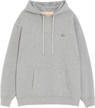 Valentino Hoodies & sweatvesten, Heren, Grijs, XL, Jersey Felpa
