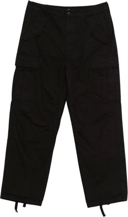 St&uuml;ssy Straight Trousers, male, Black, Size: W32 Wide-leg Trousers