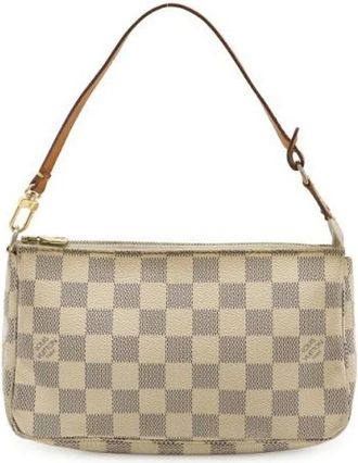 Louis Vuitton Pre-owned Shoulder Bags, female, Beige, Size: ONE SIZE Pre-owned Vintage Shoulder Bag