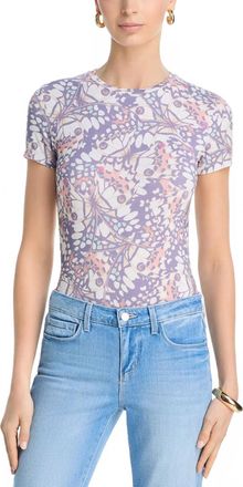 L'agence Ressi Fitted Tee In Multi