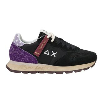 Sun 68 Ally Vintage - Dames - Schoenen - Zwart - Maat: 38 EU Leer