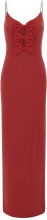 Rebecca Vallance Precious Gown - female - Rebecca Vallance - Midi Dresses - Red - 2XS - Dresses