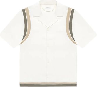 Manière De Voir revere-collar shirt - Neutrals