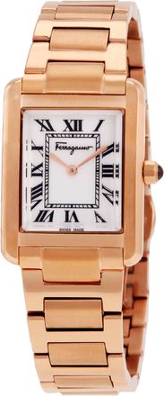Ferragamo Portrait Quartz White Dial Ladies Watch SFDS01225