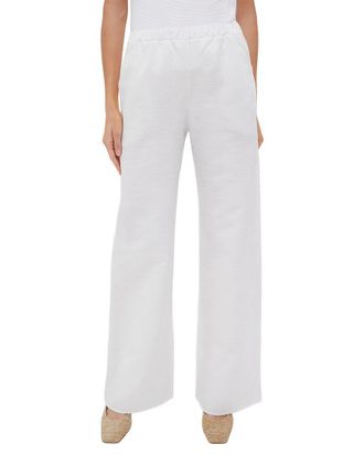 D'Estr&euml;e Paris Destree White Anish Textured Pant
