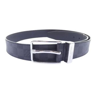 Louis Vuitton Pre-owned Vintage Belt - Heren - Pre-owned - Zwart - Maat: ONE Size