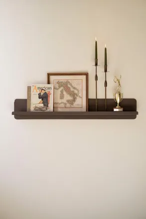 Kalalou Antique Bronze Wall Shelf