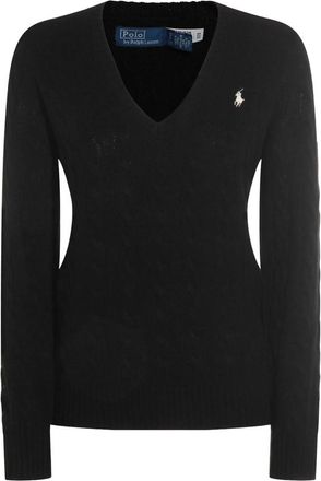 Ralph Lauren Cable-knit V-neck Sweater