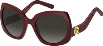 Marc Jacobs MARC 808/S LHF/HA Womens Sunglasses Burgundy Size 57