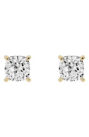 Jennifer Fisher 18K Gold Cushion Cut Lab Created Diamond Stud Earrings in 18K Yellow Gold at Nordstrom, Size 0.50 Ct Tw