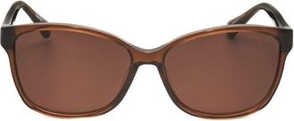 Christian Lacroix Ladies Brown Rectangular Sunglasses CLS1091