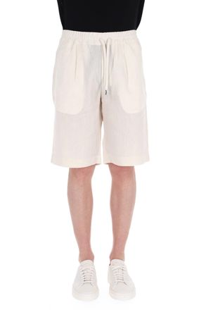 Herno Pure Linen Jogger Bermuda