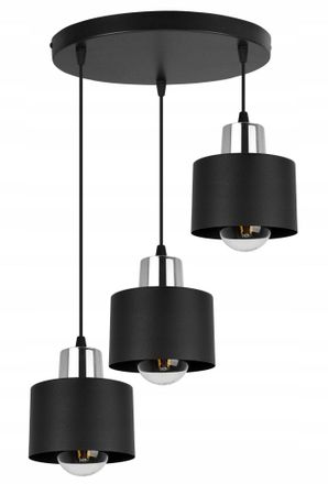 OEM L&aacute;mpara De Techo Moderna Colgante L&aacute;mpara Led Negra