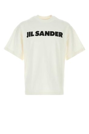 Jil Sander White Cotton T Shirt