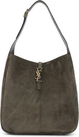Saint Laurent Tassen, Dames, Bruin, ONE Size, Katoen, Le 5 &agrave; 7 Large