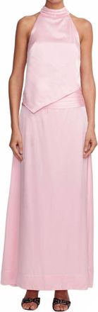 Hansen & Gretel Kloss Halter Top In Sherbet