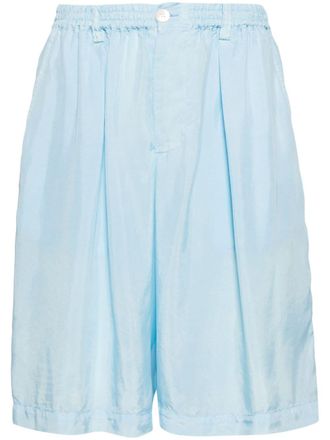 Marni straight-leg bermuda shorts - Blue