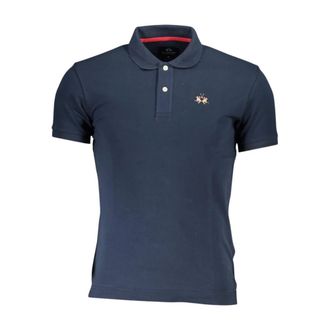 La Martina Polo Eduardo Slim Fit - - Tops - Uomo - Blu - L