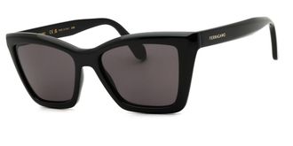 Ferragamo SF2039SE 001 Womens Sunglasses Black Size 53