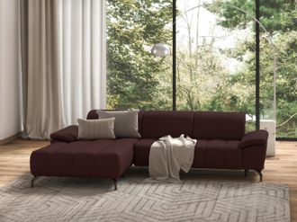 Sit&more Ecksofa &raquo;Cool L-Form&laquo; wahlweise mit Kopfteilverstellung und Vorziehsitz, motorisch