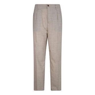 Myths Straight Trousers, male, Beige, Size: XL Straight Trousers