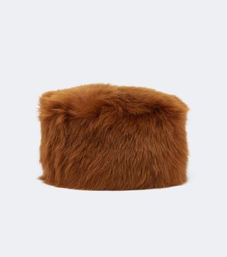 Saint Laurent Shearling hat