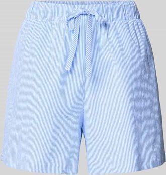 Only Loose Fit Shorts aus reiner Baumwolle Modell AUGUSTA in Hellblau, Gr&ouml;&szlig;e XS