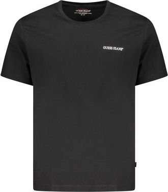 Guess Zwarte Katoenen T-Shirt voor Heren