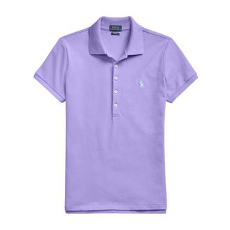 Polo Ralph Lauren Polo Shirts, female, Purple, XS, Polo Shirt