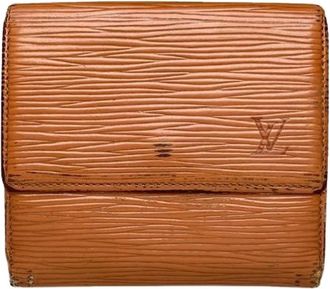 Louis Vuitton Pre-owned Vintage Leren Portemonnee - unisex - Vintage Accessoires - Bruin - ONE Size - Leer - Vintage