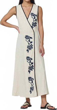 Lusana Carlotta Maxi Dress In Flora