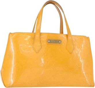 Louis Vuitton Pre-owned Handbags, female, Yellow, Size: ONE SIZE Pre-owned Vintage Handbag