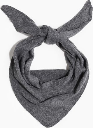 H&M Feinstricktuch - Graumeliert