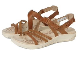 Merrell Harbor Backstrap Womens Sandals Hazel : 7 M, Leather