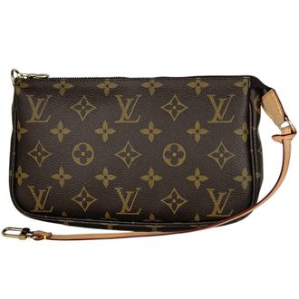 Louis Vuitton Brown Monogram Pochette (Pre-Owned)