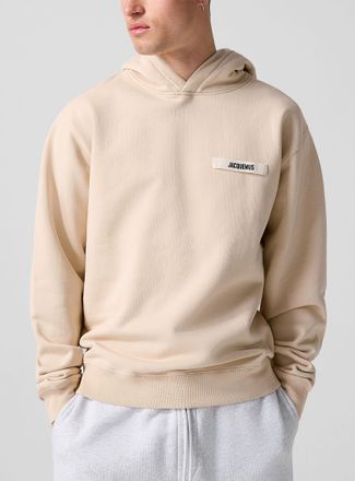 Jacquemus Mens Gros Grain hooded sweatshirt Unisex